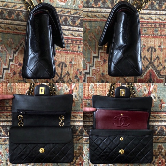 SOLD***Chanel Vintage Classic Double Flap Bag - Picture 8 of 13